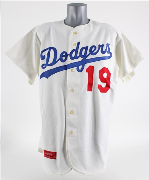 1974 Jim Gilliam Los Angeles Dodgers Salesman Sample Home Jersey (MEARS LOA)