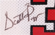 1988-89 Scottie Pippen Chicago Bulls Signed Game Worn Home Uniform (MEARS A10 / JSA)