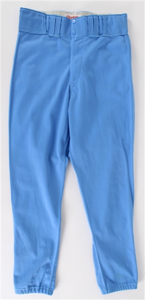 1991 George Brett Kansas City Royals Road Uniform Pants (MEARS LOA)