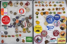 1960s-2000s Pinback Button Collection (Lot of 200+)