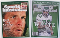 1990s-2000s Desmond Howard & Brett Favre GB Packers Signed 18x23 Framed Prints (Lot of 6)(JSA)