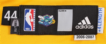 2006-07 Chris Paul New Orleans / Oklahoma City Hornets Game Worn Alternate Jersey (MEARS A5)