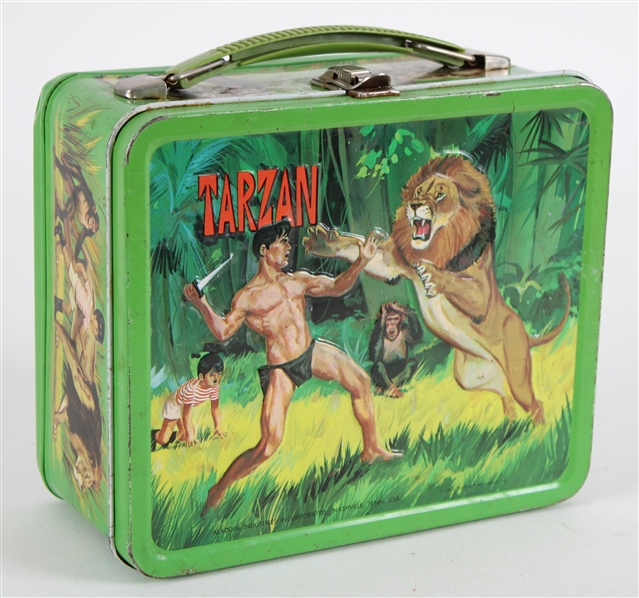 1966 Tarzan Lunchbox by Aladdin Industries