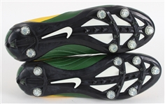2010-12 BJ Raji Green Bay Packers Nike Personal Model Cleats (MEARS LOA / Pepper Burruss Collection)