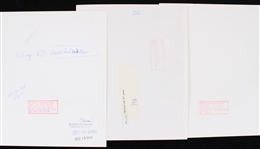 1980-89 Herschel Walker Georgia Bulldogs Dallas Cowboys and Minnesota Vikings 8x10 Original Photos (Blank Back) (Lot of 3)