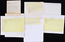 1971 Joe Frazier 8x10 Original B&W Press Photos (Blank Back) (Lot of 6)