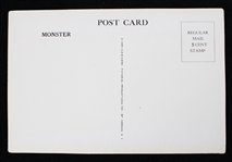 1960's Frankenstein Monster 4 x 6 Vari-Vue Postcard