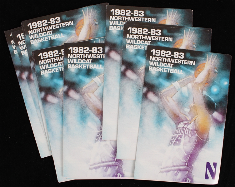1982-83 Northwestern University Mens Basketball Ticket Order Forms (Lot of 13)