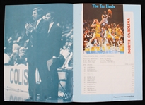 1983 Michael Jordan North Carolina Tar Heels Dimitria Greek Basketball Tournament Program