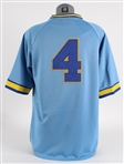2000's Paul Molitor Milwaukee Brewers Signed Mitchell & Ness Throwback Jersey (JSA)