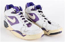 1992 Cedric Ceballos Phoenix Suns Signed Nike Air Slam Dunk Contest Champion Sneakers (MEARS LOA / JSA / California Sports Investments Letter)