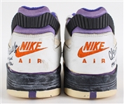 1992 Cedric Ceballos Phoenix Suns Signed Nike Air Slam Dunk Contest Champion Sneakers (MEARS LOA / JSA / California Sports Investments Letter)