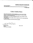 1992 Cedric Ceballos Phoenix Suns Signed Nike Air Slam Dunk Contest Champion Sneakers (MEARS LOA / JSA / California Sports Investments Letter)