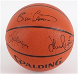 1990-91 NBA Champion Chicago Bulls Multi Signed ONBA Stern Basketball w/ 9 Signatures Including Michael Jordan, Phil Jackson & More (JSA)