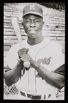 1954-65 Hank Aaron Johnny Logan Milwaukee Braves Signed 3.5 x 5.5 Postcard (JSA)