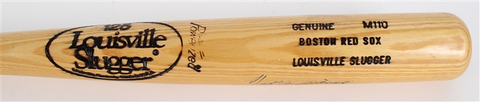 1980-83 Ted Williams Boston Red Sox Signed Louisville Slugger Team Bat (JSA)