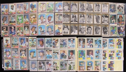 1969-90's MASSIVE Milwaukee Brewers Signed Baseball Trading Card & Index Card Collection - Lot of 475 w/ Seattle Pilots, Deceased Players, Additional 550 Unsigned Cards, Rookie Cards & More