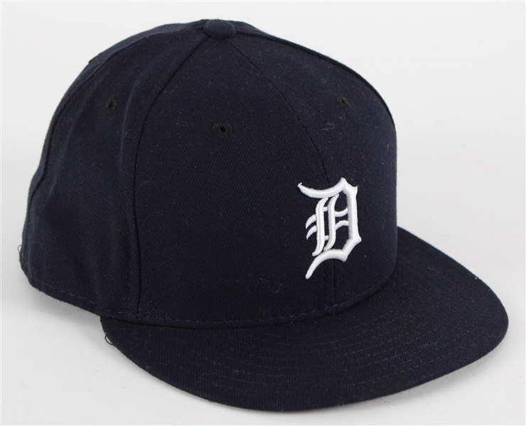 2017-19 Jordan Zimmermann Detroit Tigers Game Worn Cap (MEARS LOA)