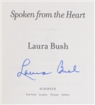 2010 Laura Bush First Lady of the United States Signed Spoken From The Heart Hardcover Book (JSA)