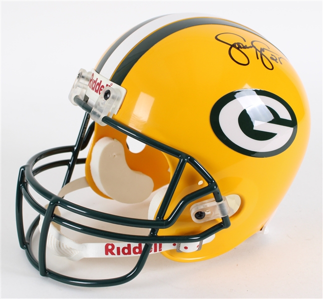 1998 Dorsey Levens Green Bay Packers Signed Full Size Display Helmet (JSA)