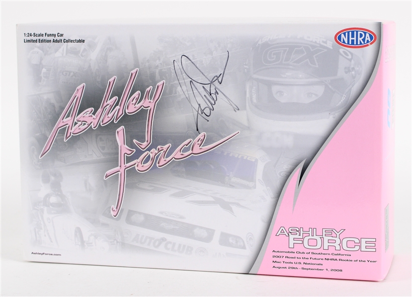 2008 Ashley Force Signed 1:24 Scale Funny Car (JSA)