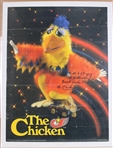 1979 San Diego Chicken Signed 20x26 Poster (JSA) 