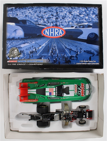 2008 John Force MIB Castrol GTX Mustang Scale Model Funny Car