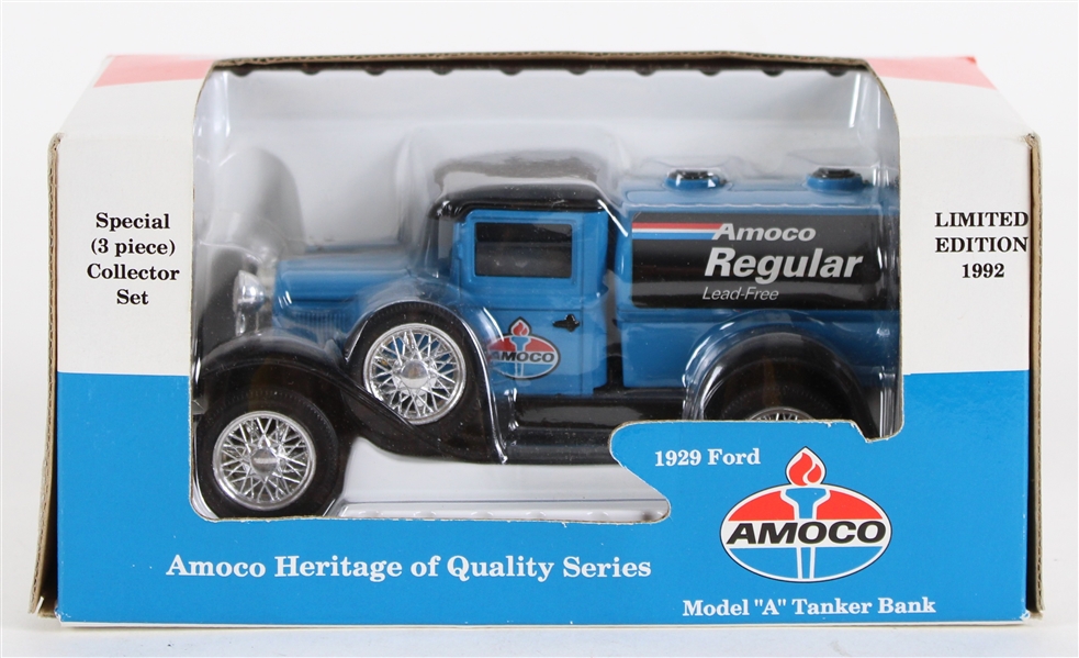 1992 Amoco Regular MIB 1929 Ford Model A Tanker Coin Bank