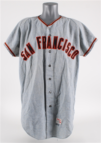 1971 Bobby Bonds San Francisco Giants Tribute Jersey (MEARS LOA)