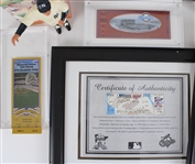 1970s-2000 Carlton Fisk & Bernie Carbo Signed 16x25 Framed Photos, Frank Howard Signed Baseball, Framed Photos & more (JSA)(Lot of 9)