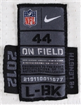 2012 Drew Brees New Orleans Saints Road Jersey (MEARS A5)