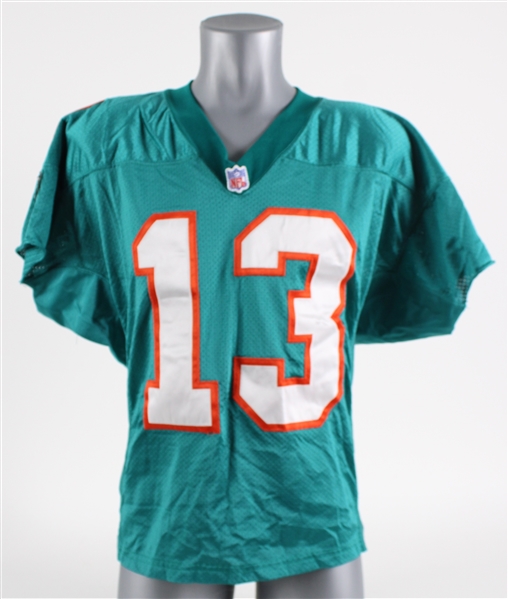 1995 Dan Marino Miami Dolphins Home Jersey (MEARS LOA)
