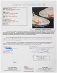 2012 Mike Pouncey Miami Dolphins Signed Game Worn Nike Cleats (MEARS LOA) *Full JSA Letter*