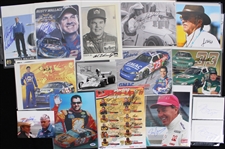 1980's-2000's NASCAR Auto Racing Signed Photo Collection - Lot of 65 w/ Jeff Gordon, Jimmie Johnson, Richard Petty, Rusty Wallace & More