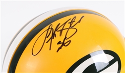 1995 Brett Favre LeRoy Butler Edgar Bennett Green Bay Packers Signed Full Size Helmet (JSA)
