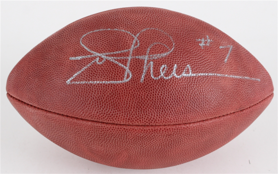 2000s Joe Theismann Washington Redskins Signed ONFL Tagliabue Football (JSA)