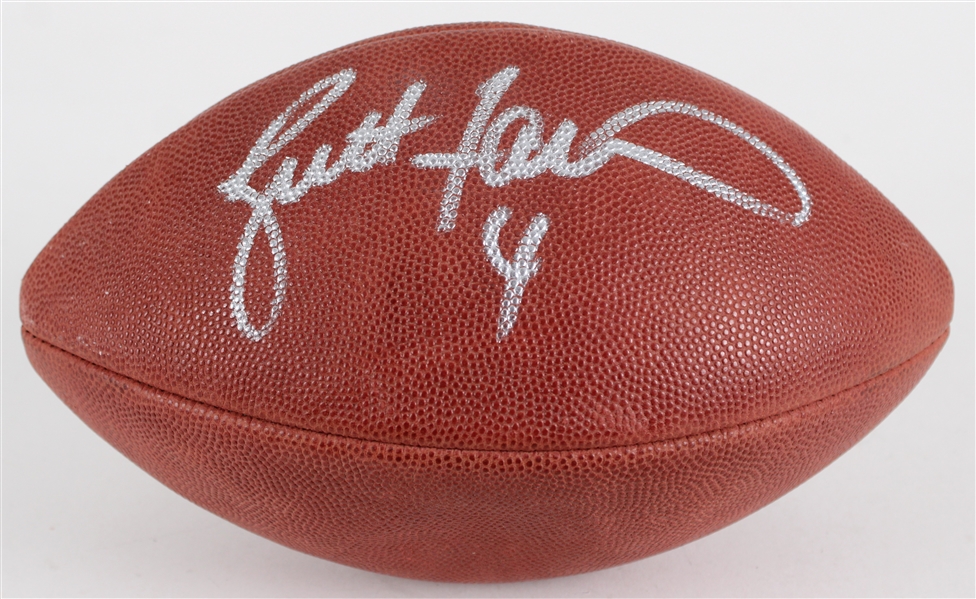 1990s Brett Favre Green Bay Packers Signed ONFL Tagliabue Football (JSA)