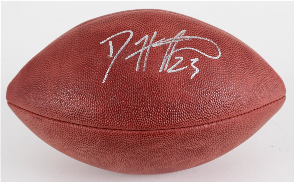 2010s Devin Hester Chicago Bears Signed ONFL Goodell Football (JSA)