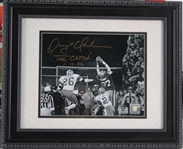 1990's-2000's Football Signed Collection - Lot of 6 w/ Mike Alstott Signed Full Size Helmet, Doak Walker Signed Photo Display, Dwight Clark Signed Photo Display & More (JSA)