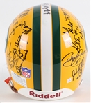 1997 Green Bay Packers Multi Signed Full Size Helmet w/ 30 Signatures Including Brett Favre, Gilbert Brown, Doug Pederson, Santana Dotson & More (JSA)