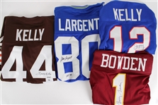 1990's-2000's Football Signed Jersey Collection - Lot of 12 w/ Dan Marino, Eric Dickerson, Tony Dorsett, Jim McMahon, LaDainian Tomlinson & More