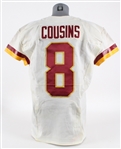 2016 (October 23) Kirk Cousins Washington Redskins Game Worn Road Jersey (MEARS A10 / MeiGray Team Letter)