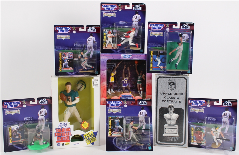 1990s-2000s Starting Line Up Figures & more (Lot of 9)