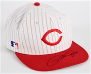 1990s Pete Rose Cincinnati Reds Signed Cap (JSA)