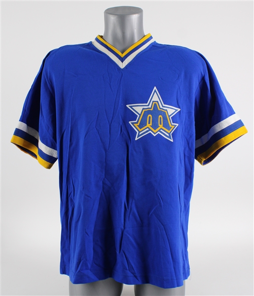 1983 Gaylord Perry Seattle Mariners Signed Batting Practice Jersey (MEARS LOA / JSA)