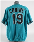 1995-97 Jeff Conine Florida Marlins Signed Warm Up Pullover (MEARS LOA / JSA)