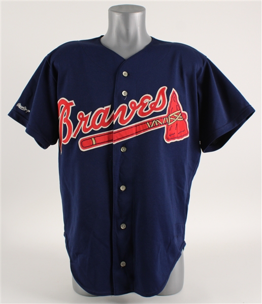 1988 Bruce Sutter Atlanta Braves Batting Practice Jersey (MEARS LOA)