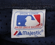 1989-92 Bert Blyleven California Angels Batting Practice Jersey (MEARS LOA)