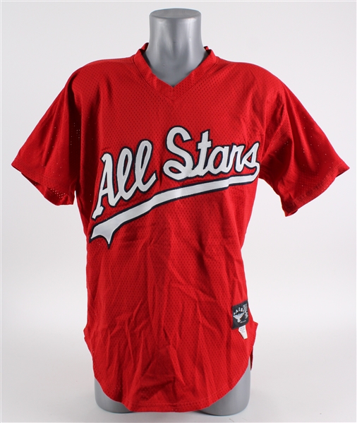 1990s All Stars #20 Mesh Baseball Jersey (MEARS LOA)