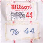1976 Mike Marshall Atlanta Braves Game Worn Home Jersey (MEARS LOA)
